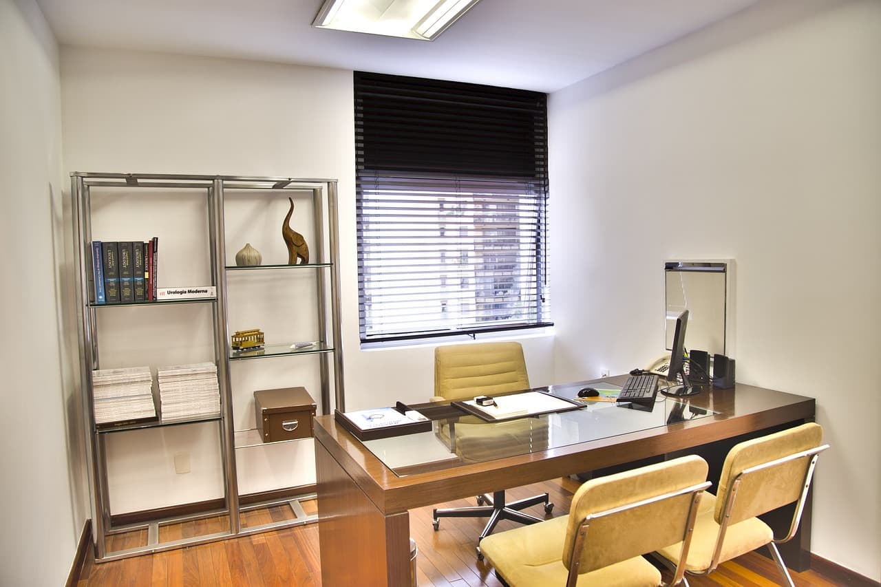 Modern clinic consultation office
